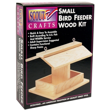 Birdfeeder Woodworking Craft Kit, Small