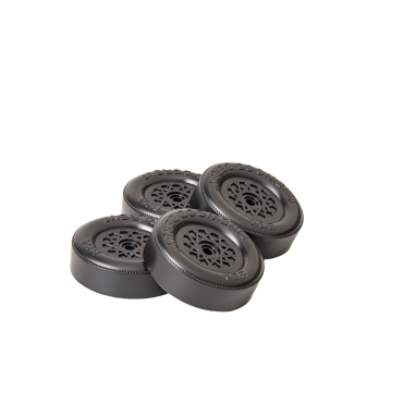 Pinewood Derby Black Wheels and Axle Pins