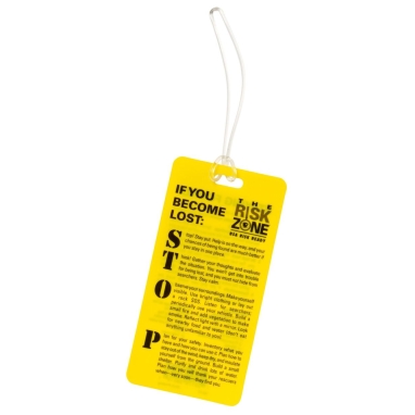 "Staying Found" Pocket/Luggage Tag