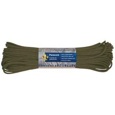 Paracord, Olive - 100 ft