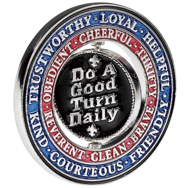 "Do a Good Turn" Spinner Coin