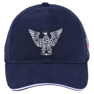 Eagle Scout Navy Cap with "Once an Eagle, Always an Eagle" embroidered on back, Adult's
