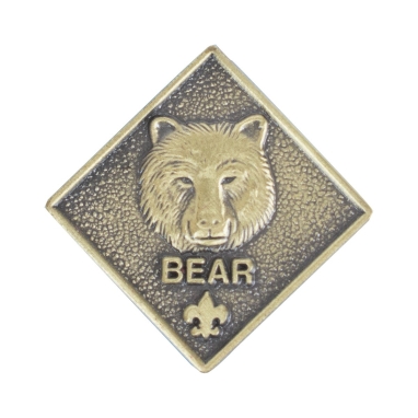 Cub Scout Bear Rank Parent Pin