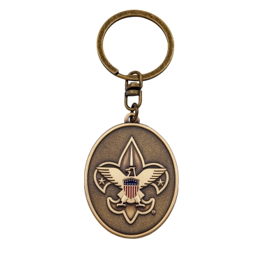 Scout Oath Key Ring