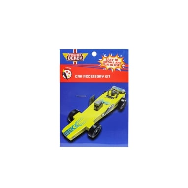 BSA Pinewood Derby Car Accessories Kit, Race Car
