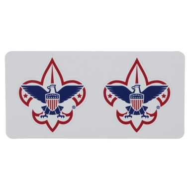Scouting America Fleur De Lis Mini Removable & Reusable Decal
