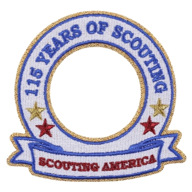 World Crest Ring "115 Years of Scouting"