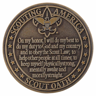 Scout Oath and Scout Law Coin