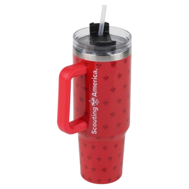 Scouts BSA Fleur De Lis Tumbler 40 oz
