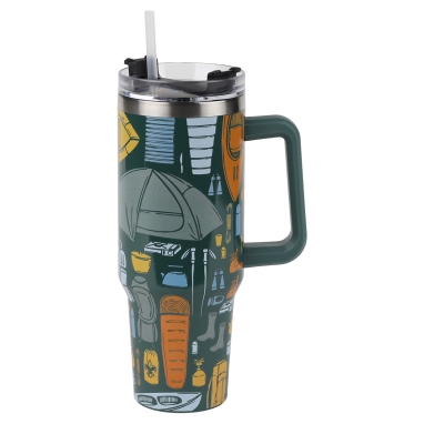 Scouts BSA Fleur De Lis Outdoors Tumbler 40 oz,   Stainless Steel