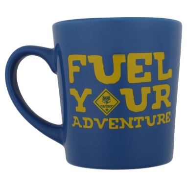 Cub Scouts Fuel Your Adventure Mug 18 oz, Blue