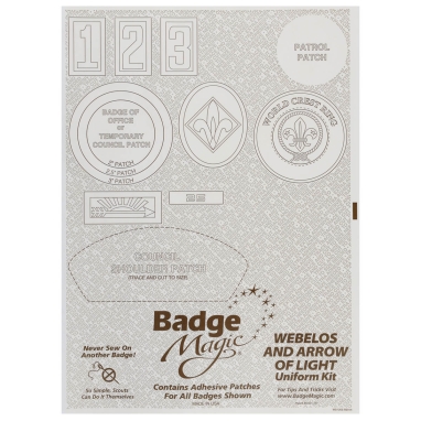 Cub Scout Webelos and Arrow of Light Badge Magic Kit