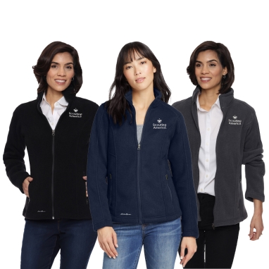 Scouting America Eddie Bauer Full Zip Fleece Jacket