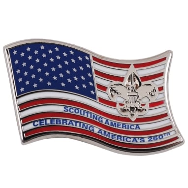 America 250 Flag Pin