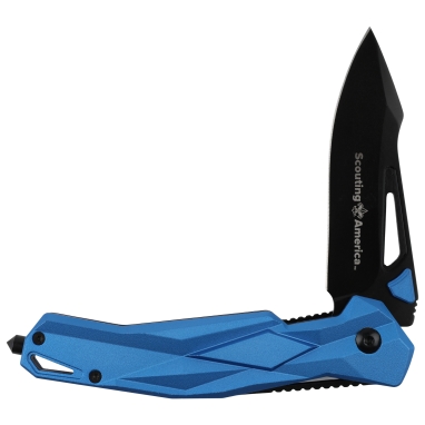 Scouting America Cobalt Blue Handle Knife, 3.3" Blade