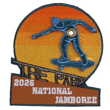 2026 National Jamboree Skatepark Spinner Patch