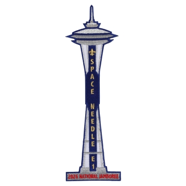 2026 National Jamboree Subcamp E1 Space Needle Staff Patch
