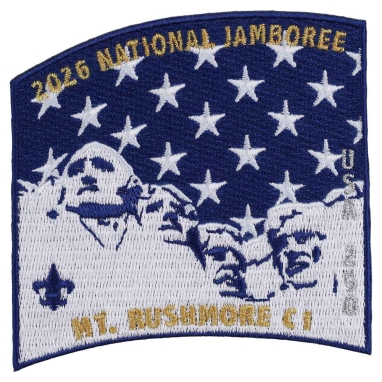 2026 National Jamboree Subcamp C1 Mt Rushmore Patch