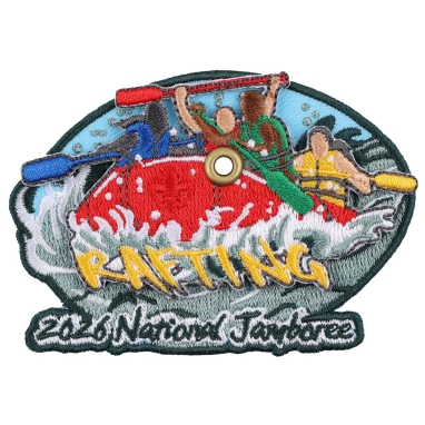 2026 National Jamboree Rafting Spinner Patch