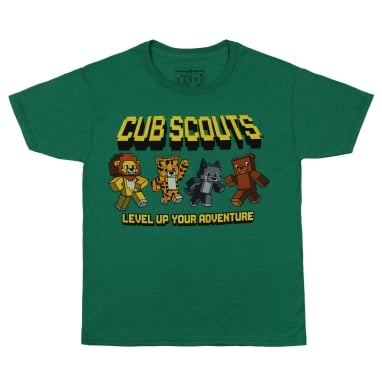 Cub Scout Level Up Tee - Youth S-XL