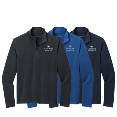 Scouting America Microterry 1/4 Zip Pullover - Men's S-4XL