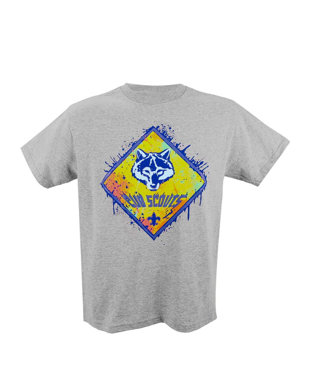 Cub Scout Paint Tee, Adult S-2XL|Boy Scouts of America
