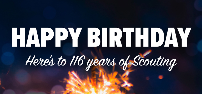 Happy Birthday Scouting America!