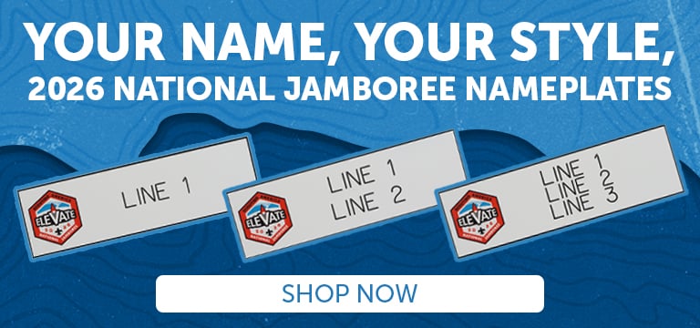 2026 National Jamboree Nameplates